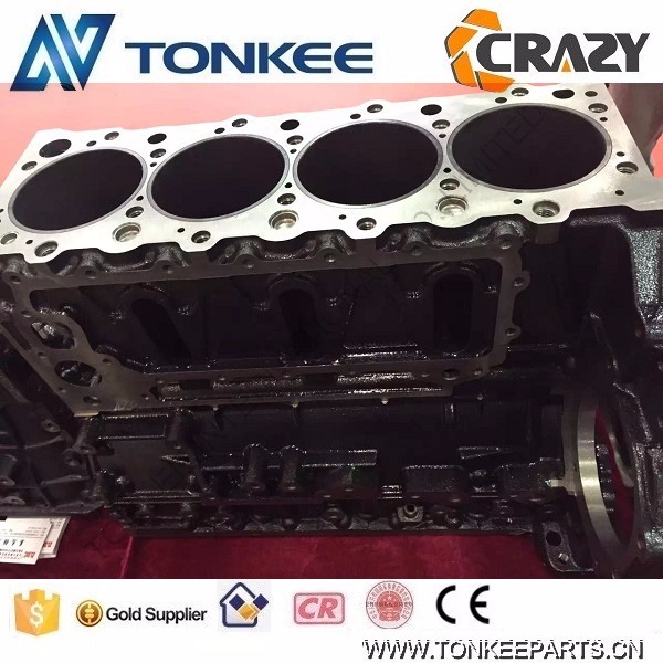 4HK1 engine block 4HK1 cylinder block ZX210-3 excavator engine block made in China for ISUZU