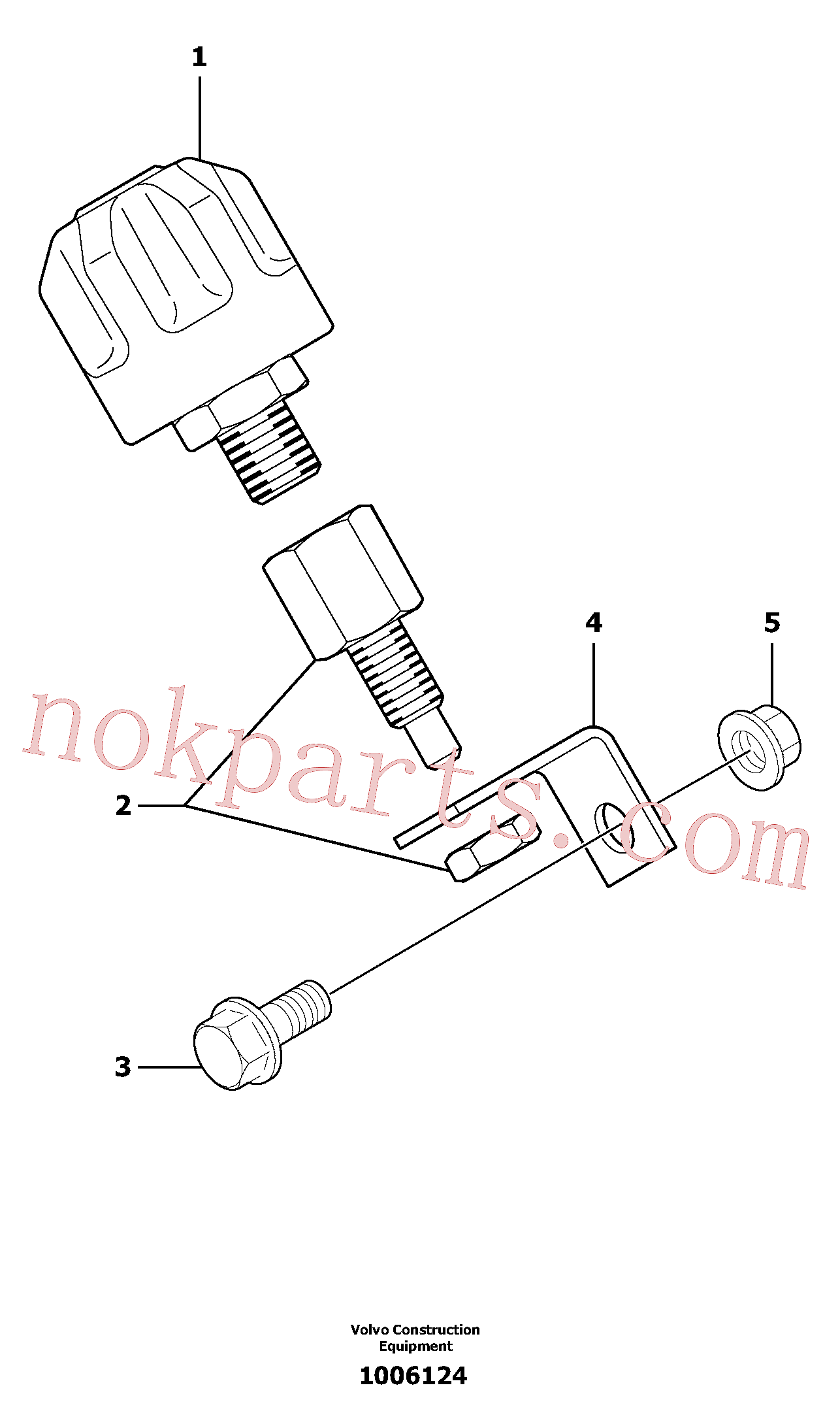 VOE11805318 for Volvo Breather(1006124 assembly)