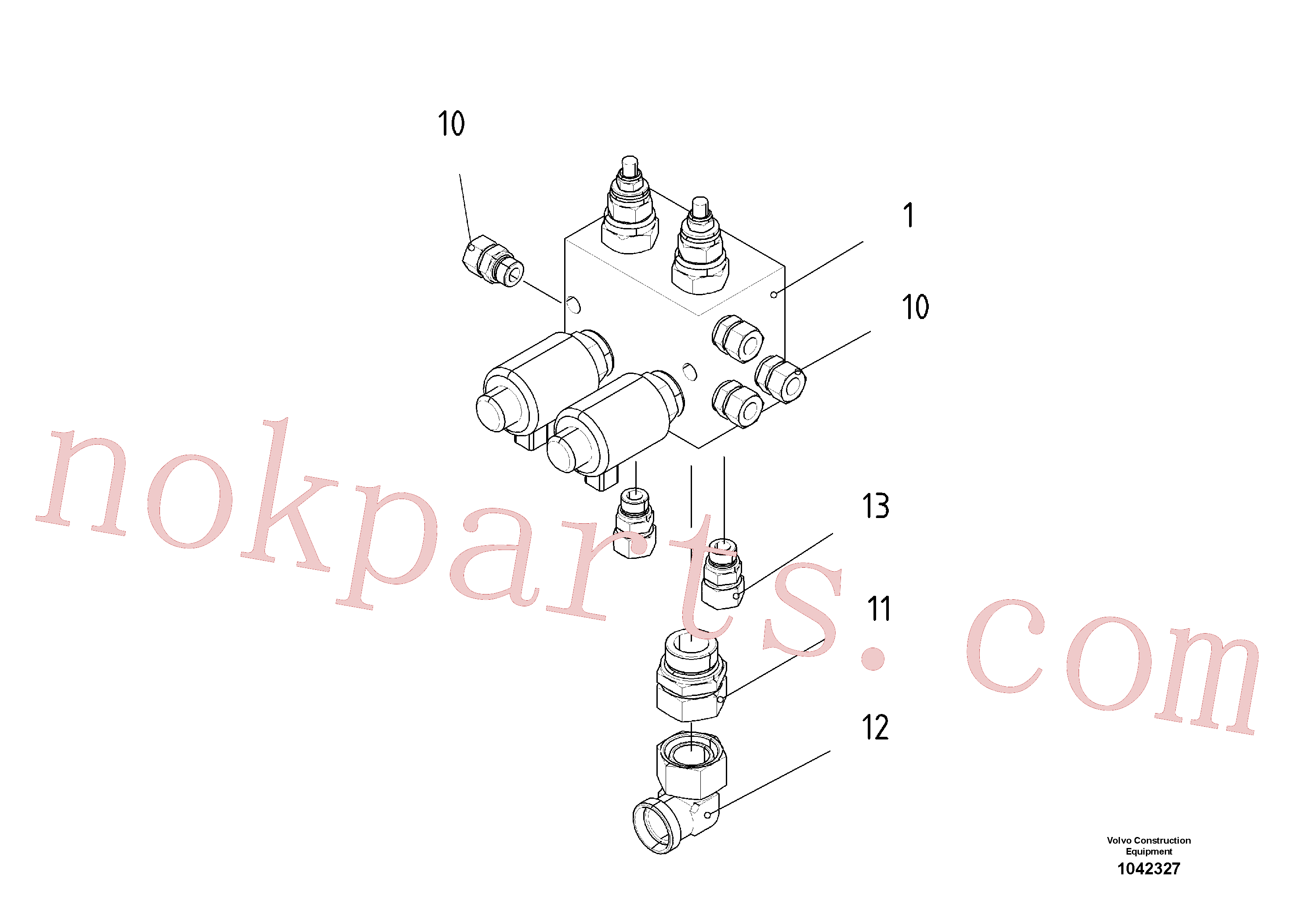 RM14280432 for Volvo Control block(1042327 assembly)