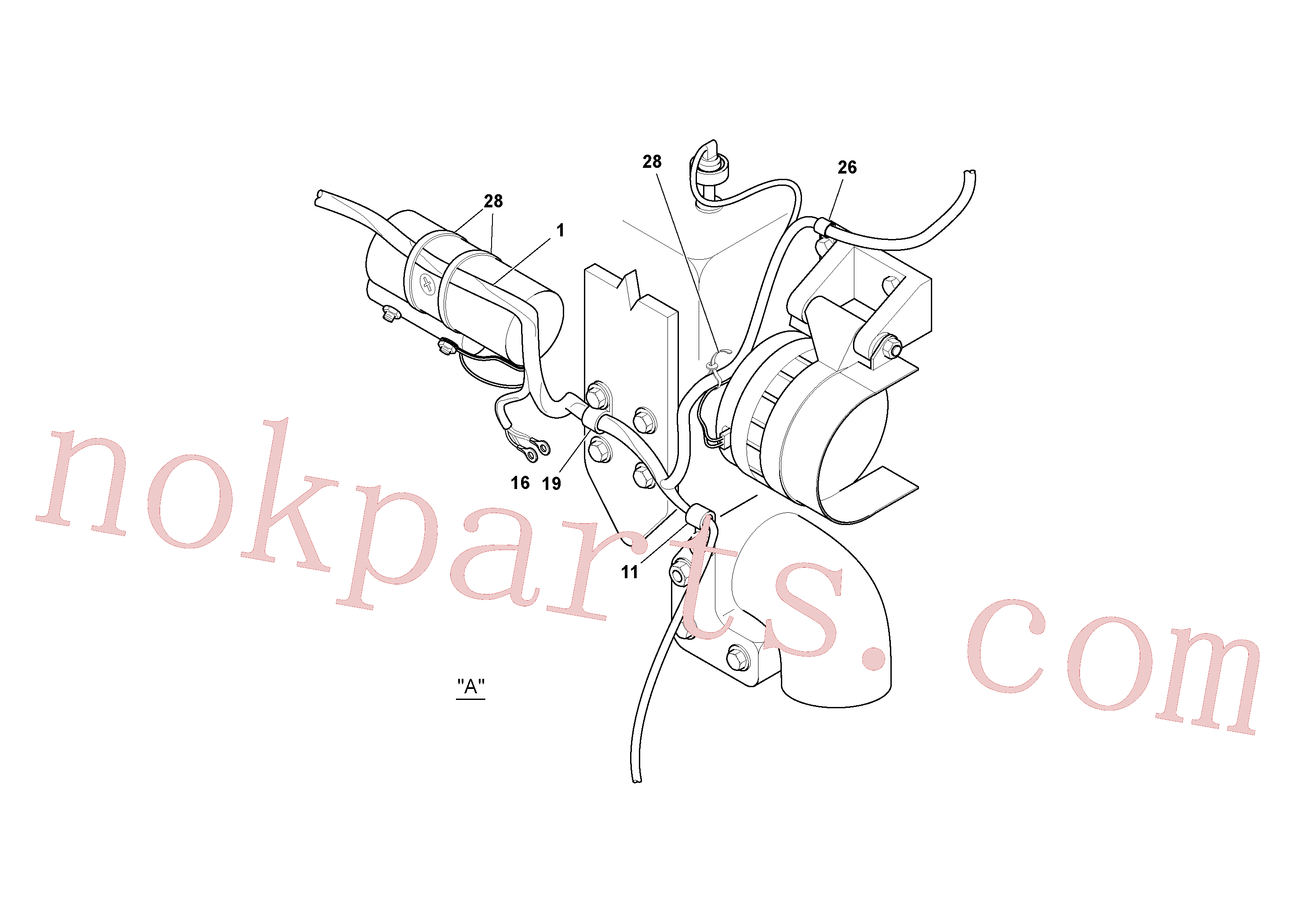 RM59117317 for Volvo Cable Harness Installation(1052645 assembly)